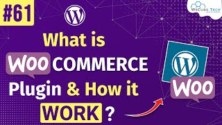 What is WooCommerce amp How to Use WooCommerce Plugin in WordPress [upl. by Leval]