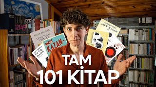 TÜM ZAMANLARIN EN İYİ LİSTESİ  101 Kitap Önerisi [upl. by Aitercul972]