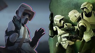 Why Imperial Scout Troopers Were Kinda AHoles [upl. by Aivizt]