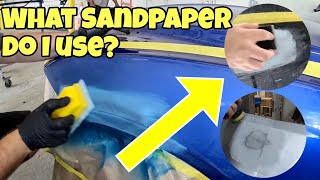 How to Sand your Car for Paint [upl. by Yesnnyl]