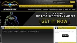 BatManStream How To Stream Live Sports Matches [upl. by Tiler]