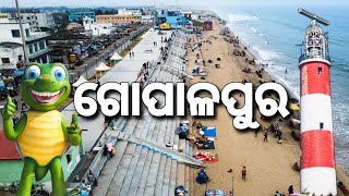 Gopalpur Sea Beach  Ganjam Tourism  odiavlog [upl. by Trix]