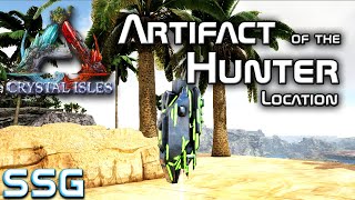 ARK Crystal Isles Artifact of the Hunter Location [upl. by Ahsieuqal]