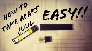 How to take apart juul Easy [upl. by Erine]