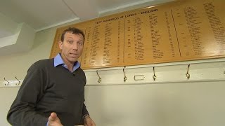 Former England captain Mike Atherton takes a tour of the Lords pavilion [upl. by Owain]