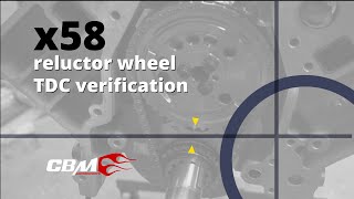 x58 LS Reluctor Wheel TDC Verification [upl. by Letniuq850]