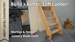 How to Build a Loft Ladder [upl. by Ancier]