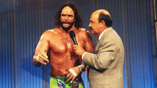 6 memorable quotMacho Manquot Randy Savage interviews [upl. by Acirt]