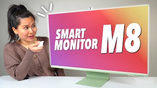 Samsung Smart Monitor M8 What Can It Actually Do [upl. by Silvan]