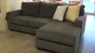 Ashley Furniture Hodan Marble Sofa Chaise 797 Review [upl. by Arras596]