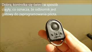 Memorising  clearing remote controls Somfy Keygo 4 RTS Rollixo Remotereceiver memorisation [upl. by Irok]