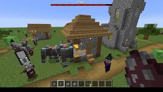 Minecraft  What Happens When the Pillagers Win a Raid [upl. by Brander]