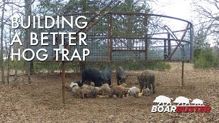 Introducing BoarBuster A Better Hog Trapping System  Feral Hog Trap [upl. by Studner]