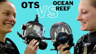 Everything You Need to Know About Full Face Mask Diving Pros and Cons  OTS vs Ocean Reef [upl. by Ardin205]