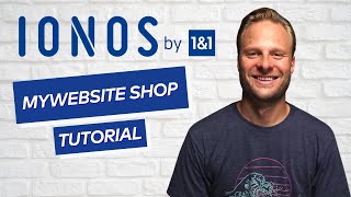 IONOS MyWebsite Shop Tutorial Dein eigener Onlineshop [upl. by Ahsytal]