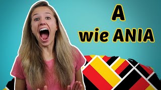 GERMAN PRONUNCIATION 1 The German Alphabet 🔠🔠🔠 [upl. by Etnad]