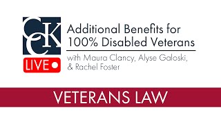 Additional Benefits for 100 Disabled Veterans [upl. by Iggam401]