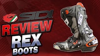 Sidi Rex Boots Review  Sportbike Track Gear [upl. by Tarrah]