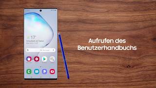 Galaxy Smartphone Aufrufen des Benutzerhandbuchs [upl. by Coralyn125]