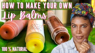 EASIEST TINTED LIP BALM at HOME DIY EVER  MOISTURIZED LIPS IN MINUTES [upl. by Tabby]