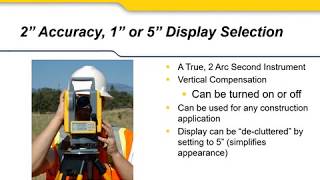 Spectra Precision DET2 Construction Theodolite Training [upl. by Annayad]