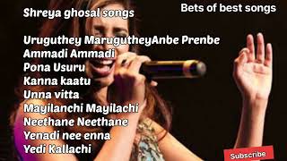 shreya ghosal songs  Shreya tamil hits  shreya ghosal tamil songs shreya [upl. by Erodasi]