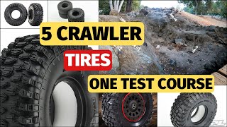 Best RC Crawler Tires  Proline Hyrax KM3 Canyon Trail  Part 1 test [upl. by Nnawaj324]