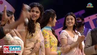 Krithi Shetty And Faria Abdullah Dance Performance LIVE At Bangarraju Musical Night  NTV ENT [upl. by Maurice]