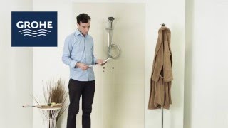 Install a GROHE singlelever shower mixer [upl. by Anatollo248]