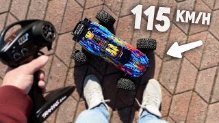 UN BOLIDE PAZZESCO  TRAXXAS RUSTLER 4X4 VXL [upl. by Rez583]