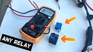 HOW TO TEST RELAY ANY RELAY [upl. by Yekcor539]