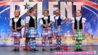 Australias Got Talent 2011  Wee Scots  Highland Dancers [upl. by Salis]