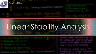 Linear Stability Analysis  Dynamical Systems 3 [upl. by Salinas]