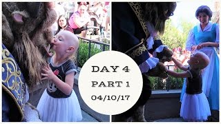 Malia slow danced with the Beast  Disneyland vlog 14 [upl. by Natika786]