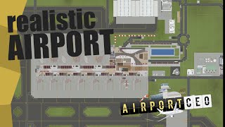 Airport CEO  Realistic Airport  Timelapse [upl. by Orten]