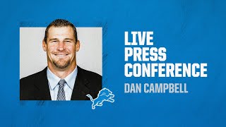 Dan Campbell introductory press conference [upl. by Arykahs]