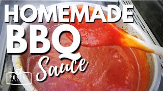 Easy Barbecue Sauce Recipe  The Best Homemade BBQ Sauce ever [upl. by Meisel]