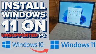 How to install Windows 11 on Unsupported PC 2023 [upl. by Adnohsel897]