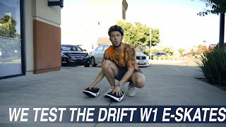 We test the Segway Drift W1 eskates  Ride Along [upl. by Yarod236]