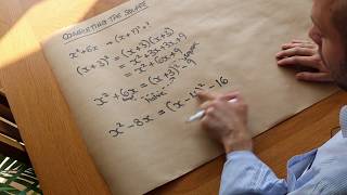 Completing the Square  GCSE [upl. by Siuqramed62]