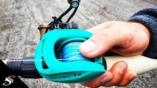 How to CAST a Baitcaster for Beginners [upl. by Ihsoyim433]