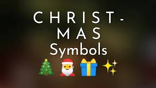 CHRISTMAS symbols [upl. by Coyle]