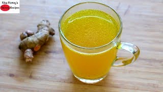 Turmeric Tea For Weight Loss  Lose 1 Kg in 2 Days  Thyroid PCOS Weight Loss  Skinny Recipes [upl. by Jorge872]