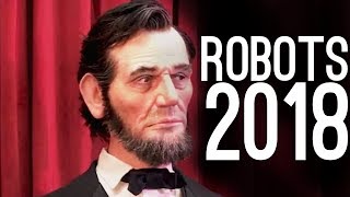 The Most Realistic Robots 2018 [upl. by Bornstein306]