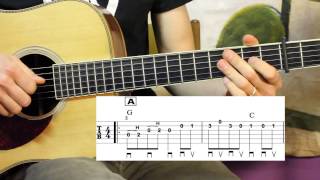 Red Haired Boy  Guitar Lesson [upl. by Shanda]