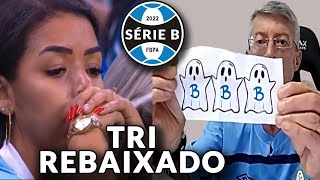 REAÇÕES GREMISTAS  GRÊMIO TRI REBAIXADO [upl. by Nylra109]