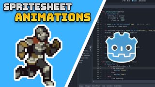 2D Platformer Spritesheet Animations Godot 4 [upl. by Cinda]