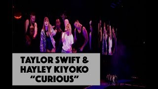 Taylor Swift and Hayley Kiyoko Curious July 26 2018 [upl. by Laurene]