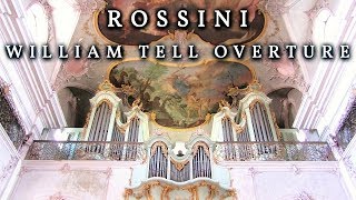 ROSSINI  WILLIAM TELL OVERTURE  ORGAN OF ST MICHEL FRIBOURG SWITZERLAND [upl. by Medora]