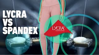 LYCRA VS SPANDEX  WHATS THE DIFFERENCE Sportswear Secrets [upl. by Seema342]